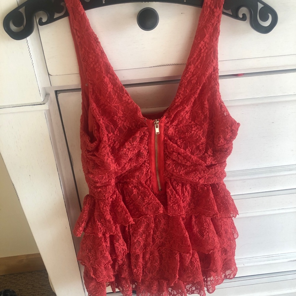 Lacy tank